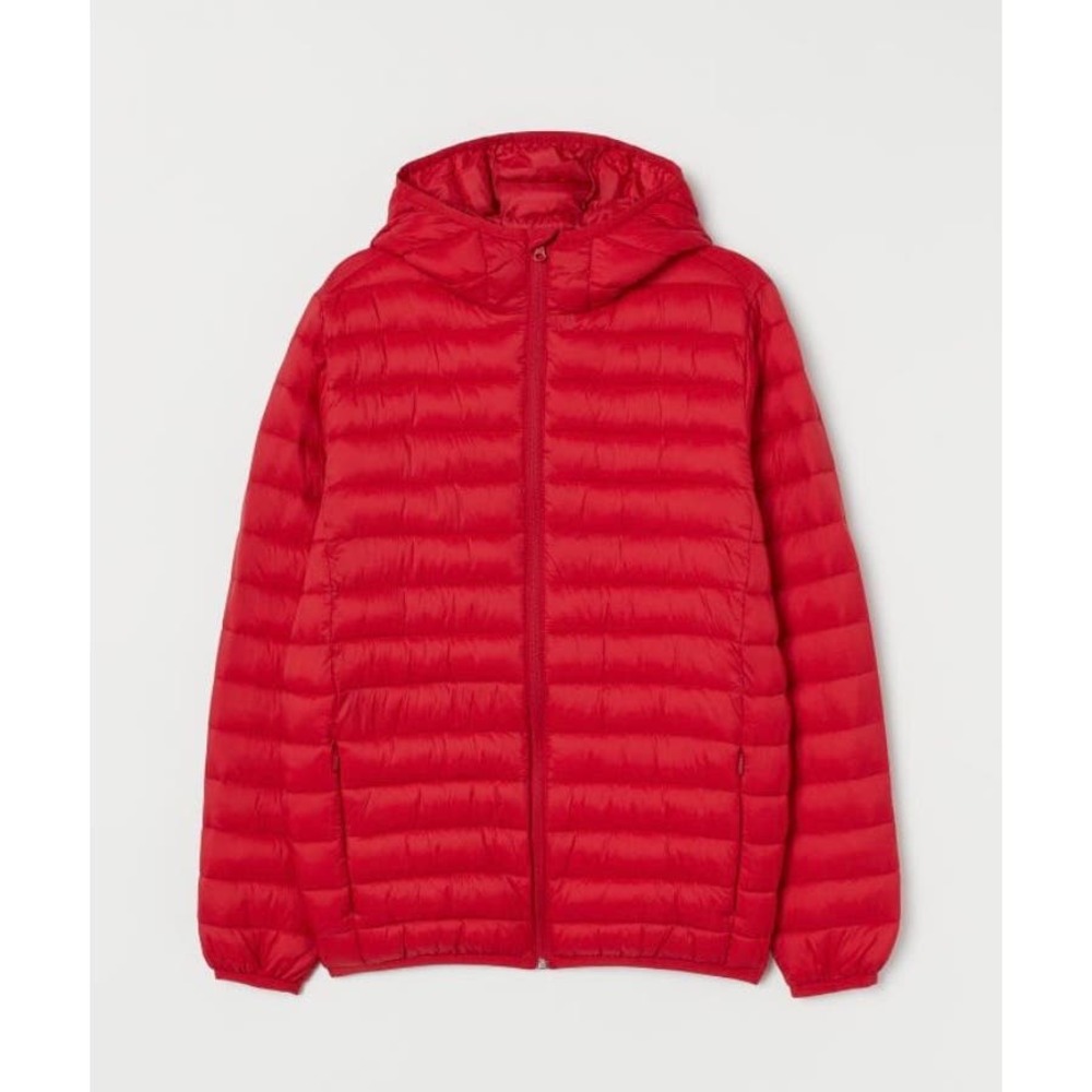 Red Padded Lightweight Jacket